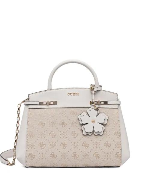 Melinda flower-charm tote bag by GUESS USA