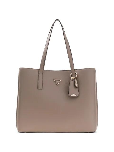 Meridian charm-detail tote bag by GUESS USA