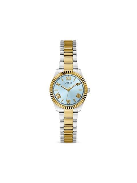Mini Luna analog 30mm watch by GUESS USA