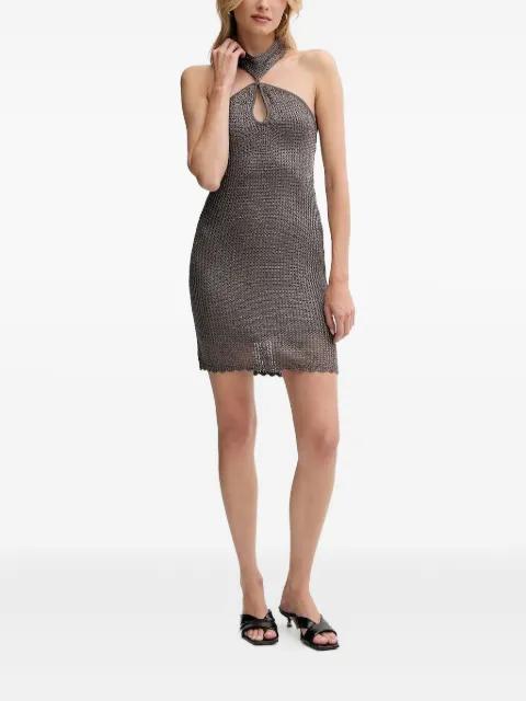 Minka halterneck keyhole dress by GUESS USA