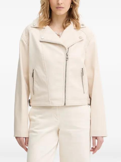 Nada quilted-panel biker jacket by GUESS USA
