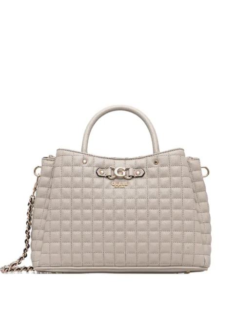 Nadira Girlfriend quilted chain-strap tote bag by GUESS USA