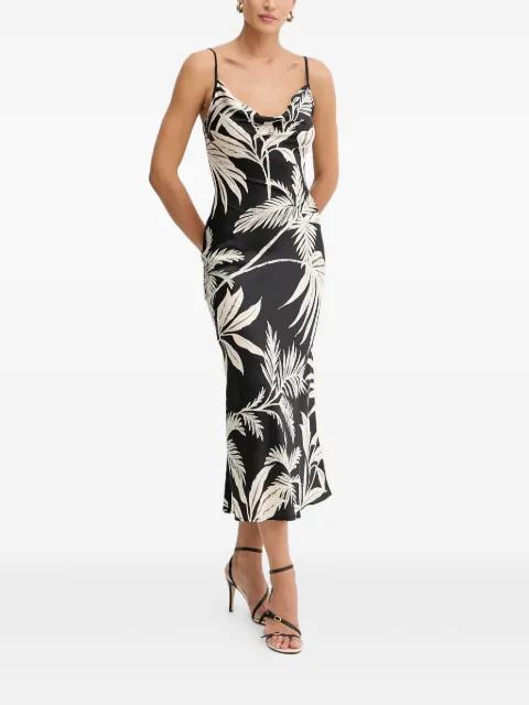 New Akilina spaghetti-strap midi dress by GUESS USA