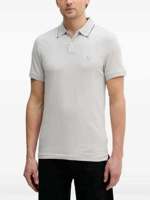 Nolan textured logo polo shirt by GUESS USA