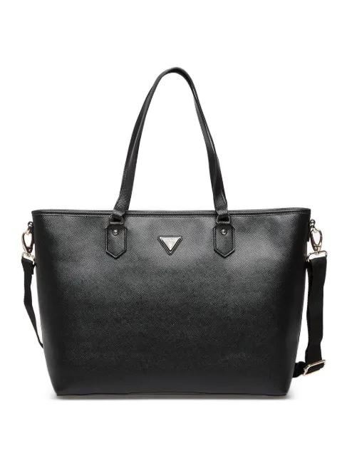 Norom logo-plaque tote bag by GUESS USA