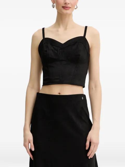 Nunzia sweetheart-neckline tank top by GUESS USA