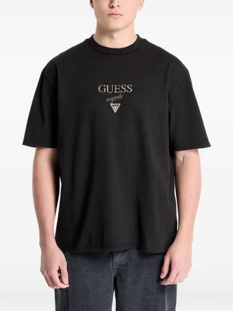 Originals logo-print cotton T-shirt by GUESS USA