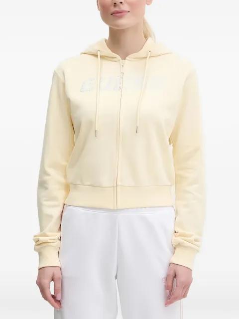 Primula zip-up cotton hoodie by GUESS USA