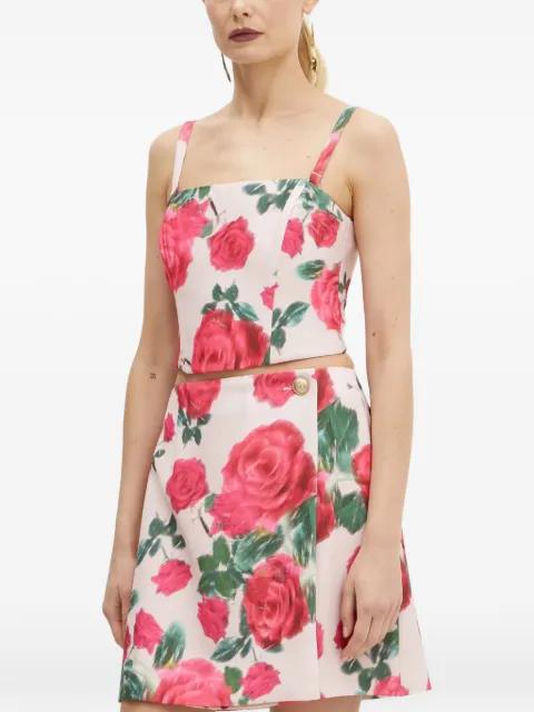 Raissa floral-print top by GUESS USA