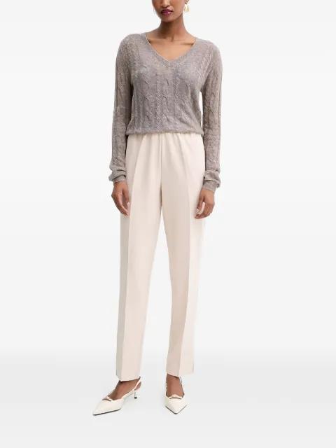 Roberta elasticated-waist trousers by GUESS USA