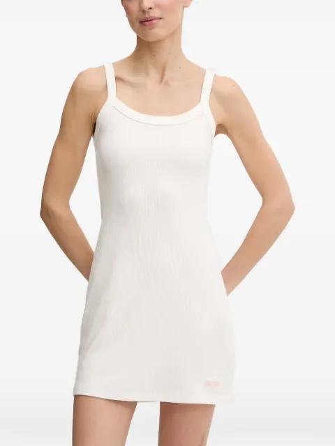 Stella ribbed-knit scoop-neck mini dress by GUESS USA