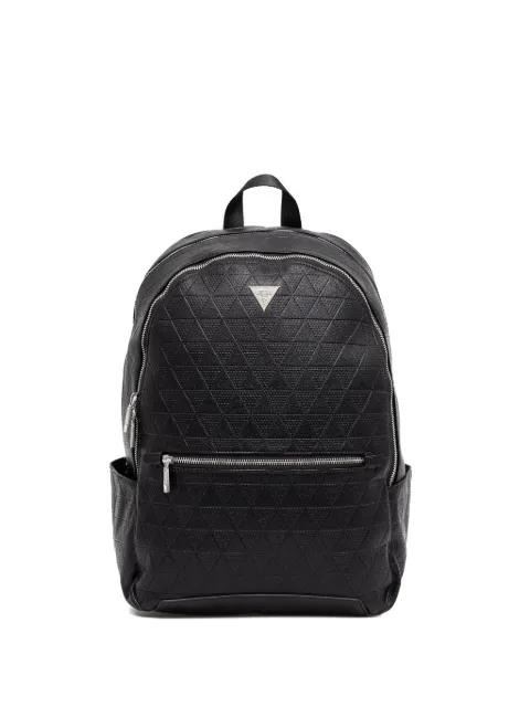 Torino triangle-pattern backpack by GUESS USA
