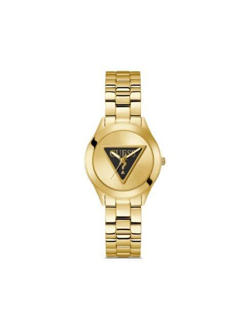 Tri Plaque quartz 34mm by GUESS USA