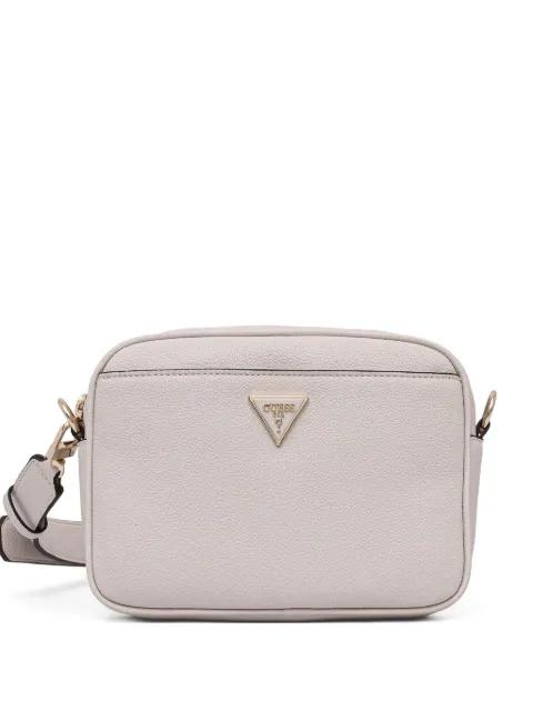 Triangle-logo cross body bag by GUESS USA