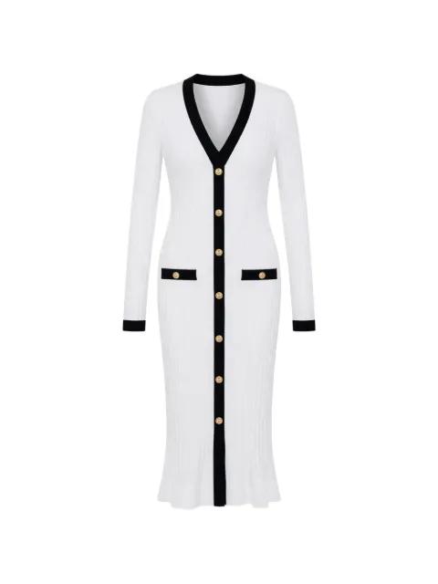 V-neck midi dress by GUESS USA