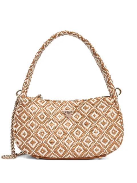 Vikky woven-patterned shoulder bag by GUESS USA