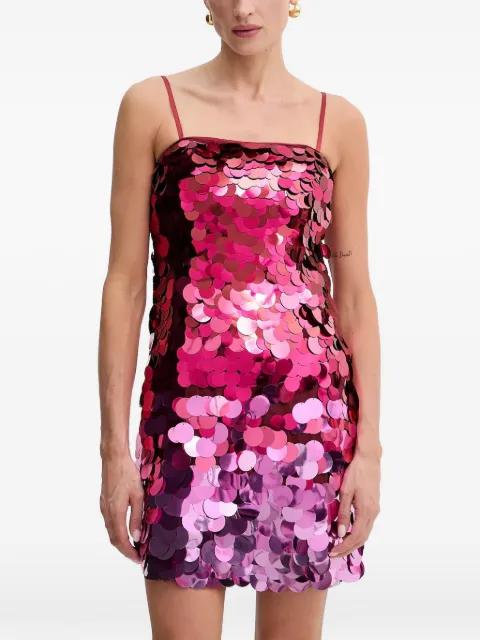 Zaya sequin-embellished mini dress by GUESS USA