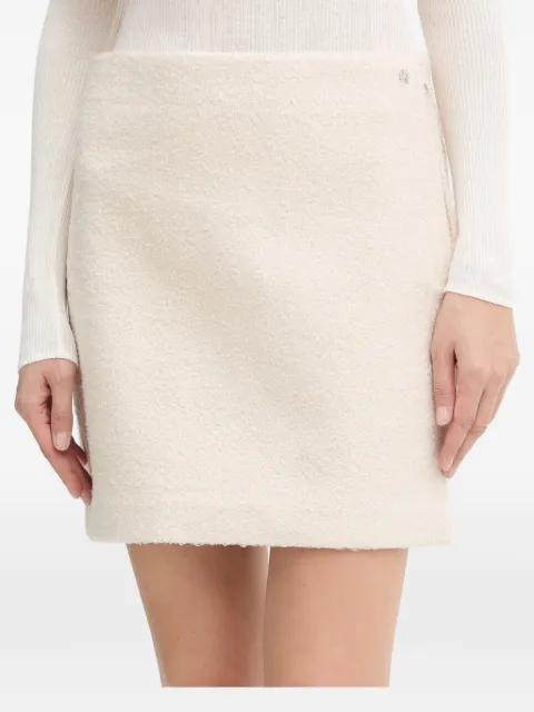 boucle logo-plaque skirt by GUESS USA