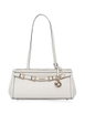 buckle-detail logo-charm tote bag by GUESS USA buckle-detail logo-charm tote bag by GUESS USA