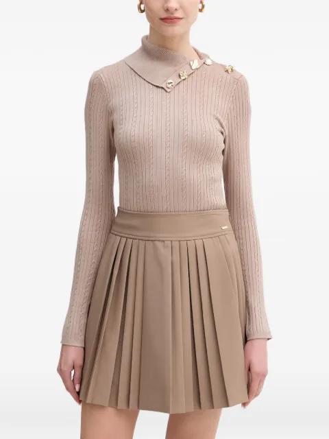 button-embellished sweater by GUESS USA