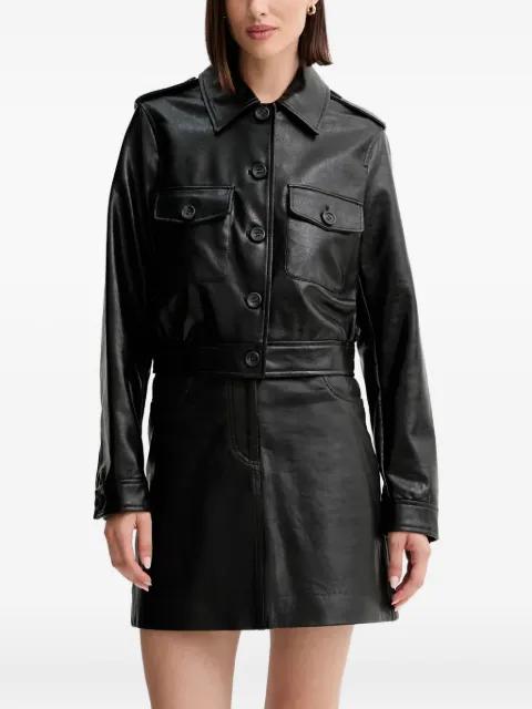 buttoned chest-pocket jacket by GUESS USA