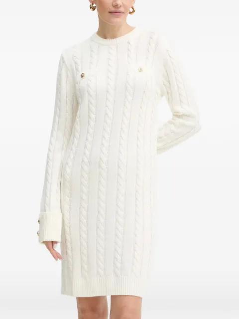 cable-knit mini dress by GUESS USA
