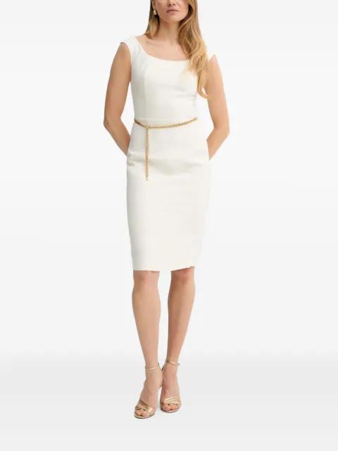 chain-belt midi dress by GUESS USA
