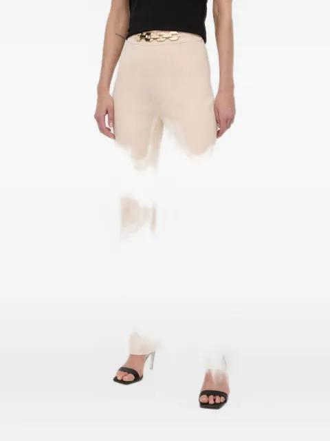 chain-trim trousers by GUESS USA