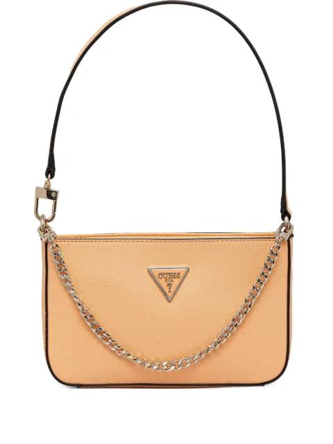 chain zipped shoulder bag by GUESS USA