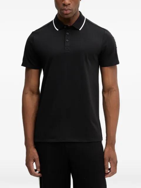 collar-trim polo shirt by GUESS USA