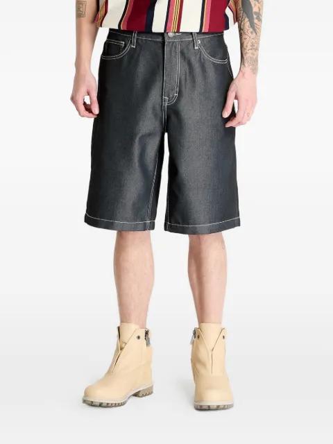 contrast-stitch shorts by GUESS USA