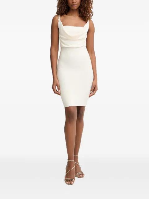 cowl-neck mini dress by GUESS USA