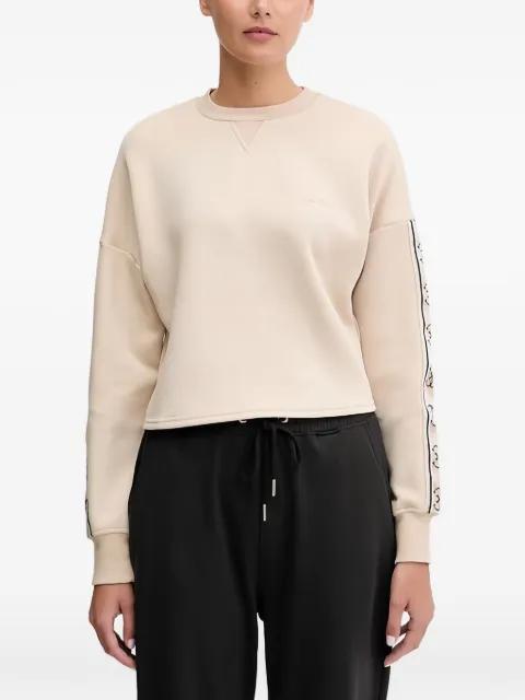 crewneck dropped-shoulders sweatshirt by GUESS USA