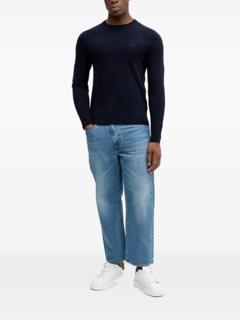 crewneck long-sleeve sweater by GUESS USA