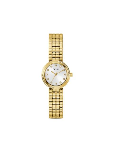 crystal-embellished 28mm watch by GUESS USA