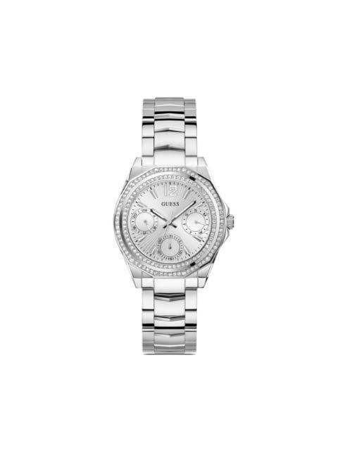 crystal quartz 36mm watch by GUESS USA