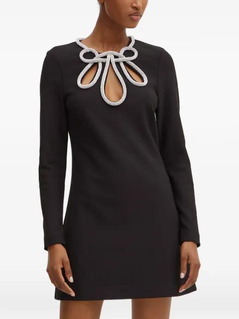cut-out embellished mini dress by GUESS USA