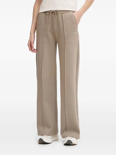 drawstring wide-leg track pants by GUESS USA