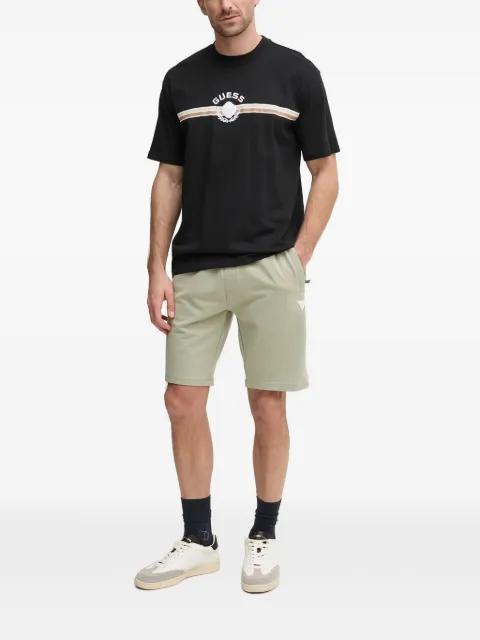 elasticated-waistband shorts by GUESS USA