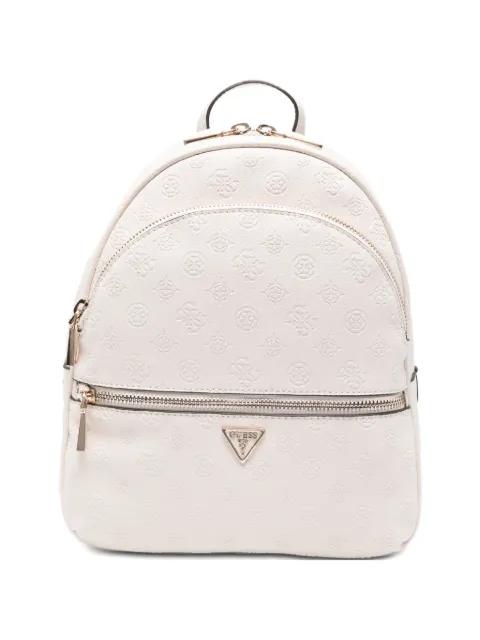 embossed-logo backpack by GUESS USA