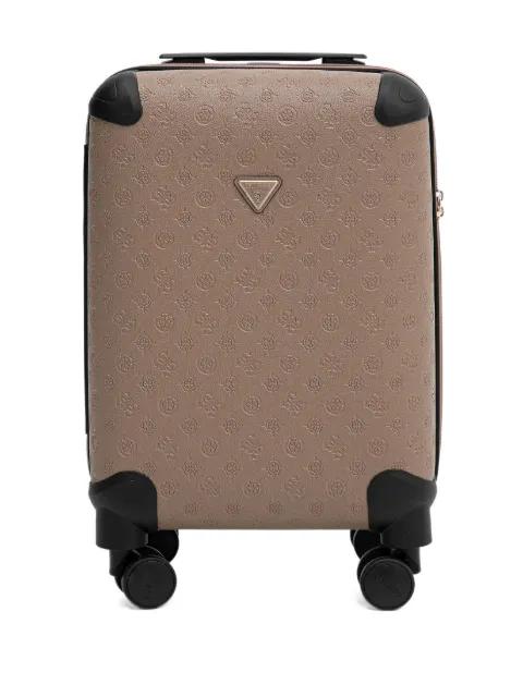 embossed luggage by GUESS USA