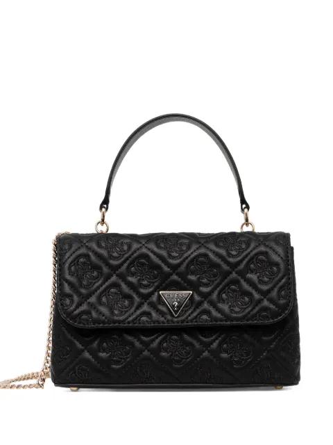 embossed quilted shoulder bag by GUESS USA