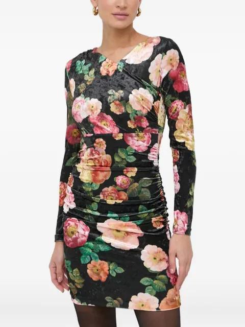 floral long-sleeve dress by GUESS USA floral long-sleeve dress by GUESS USA