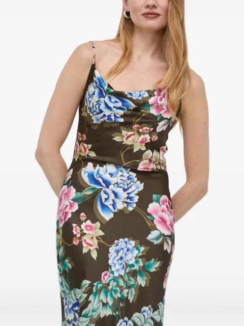 floral-print midi dress by GUESS USA