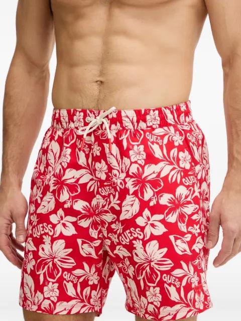 floral-print swim shorts by GUESS USA