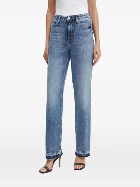 frayed-effect denim jeans by GUESS USA
