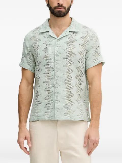 geometric-design shirt by GUESS USA