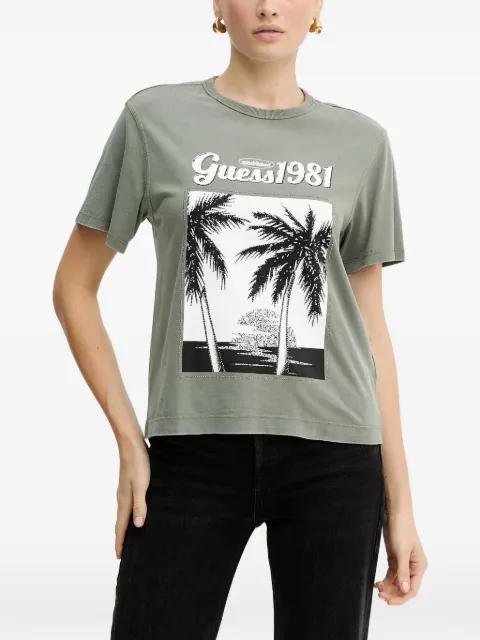 graphic-print T-shirt by GUESS USA