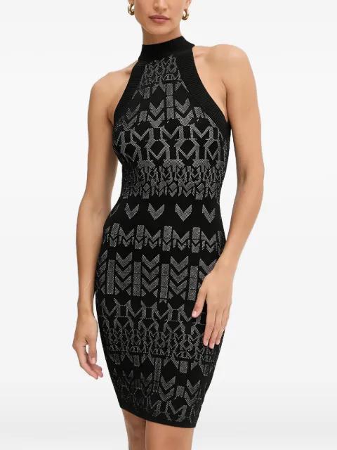halterneck patterned mini dress by GUESS USA