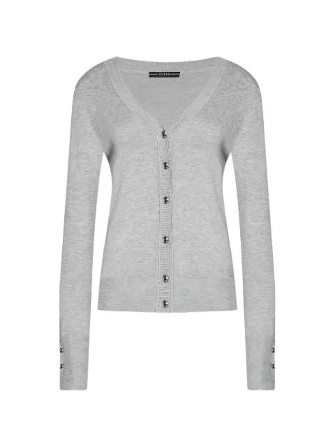 knitted V-neck cardigan by GUESS USA